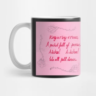 Ring a Ring o'Roses illustration Mug